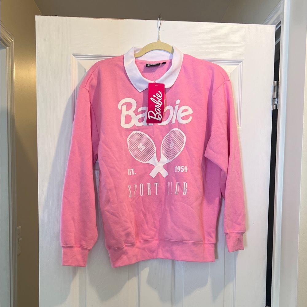 Barbie Pink Sport Club Sweatshirt